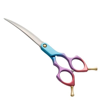 Professional Curved Pet Grooming Shears